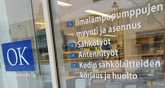 Sähkölaitehuolto, sähkösuunnittelu, sähköasennus, antenniasennus sekä Mitsubishi ilmalämpöpumppujen myynti, asennus ja huolto alueella Lieksa ja Nurmes.