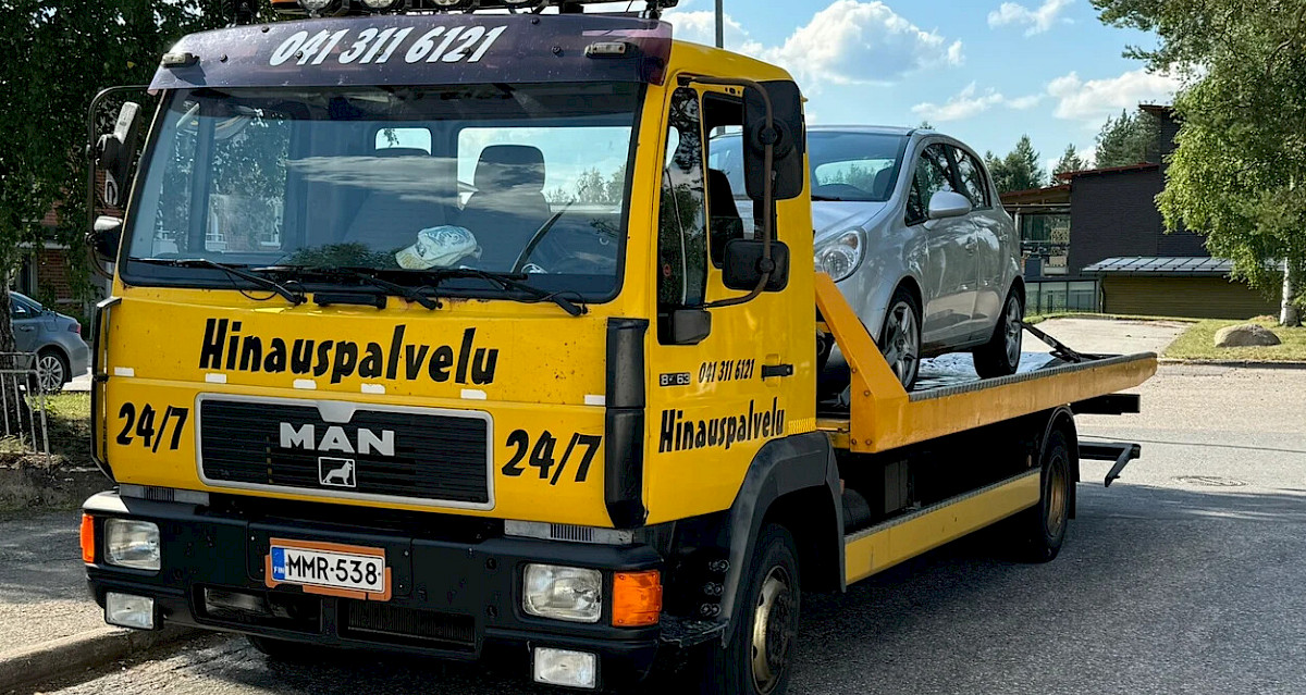 Hinaus ja tiepalvelu 24/7 - Hinauspalvelu Moilanen